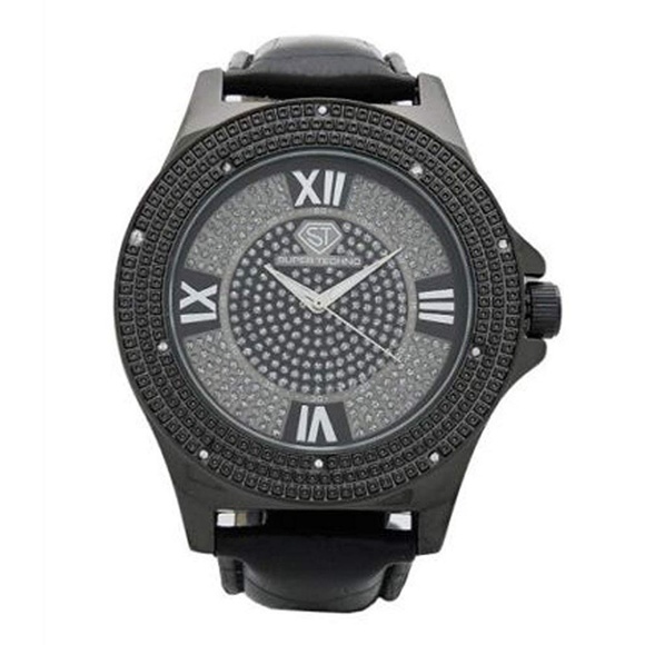 Super Techno 0.10ct Diamonds Watch M-6236 - Picture 1 of 2